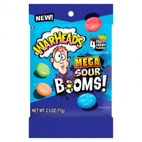 Warheads Mega Sour Booms!