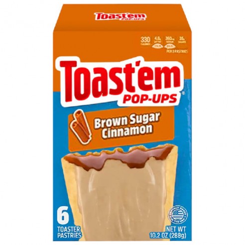 Toast'em Pop-Ups Brown Sugar Cinnamon