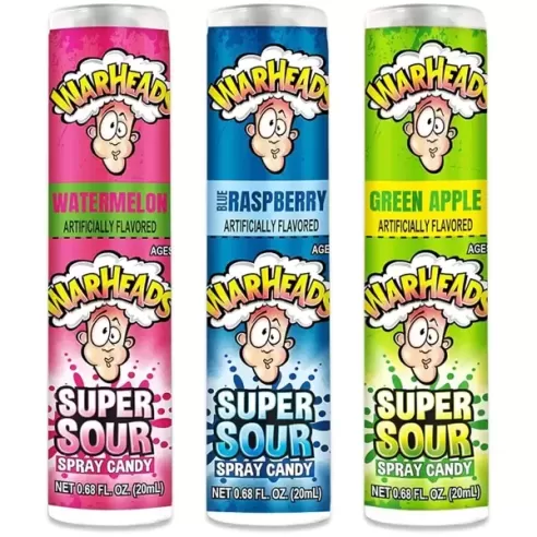 Warheads Super Sour Spray Candy