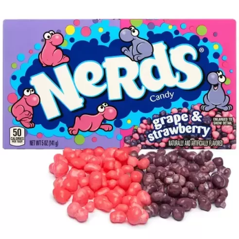 Nerds Grape & Strawberry Theater Box