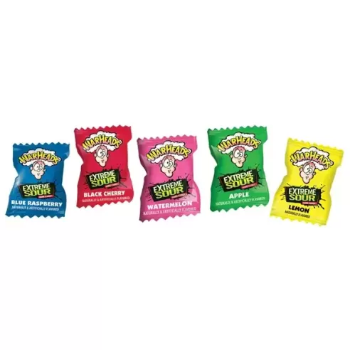 Warheads Extreme Sour Hard Candy Assorted Flavors