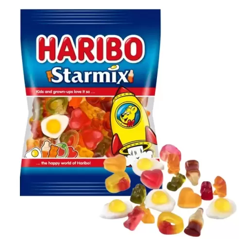 Haribo Starmix Sweets Bag Share Size