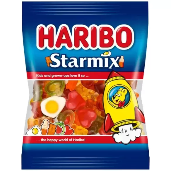 Haribo Starmix Sweets Bag Share Size