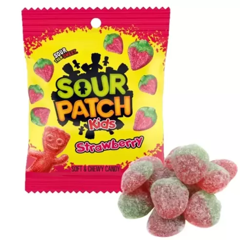 SOUR PATCH KIDS Strawberry Soft & Chewy Candy