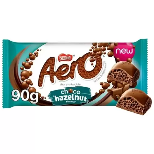 Aero Hazelnut Chocolate Sharing Bar