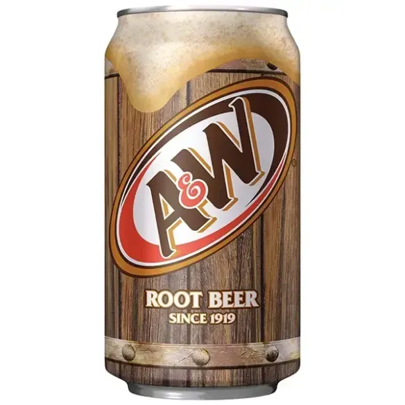 A&W Root Beer Soft Drink Soda