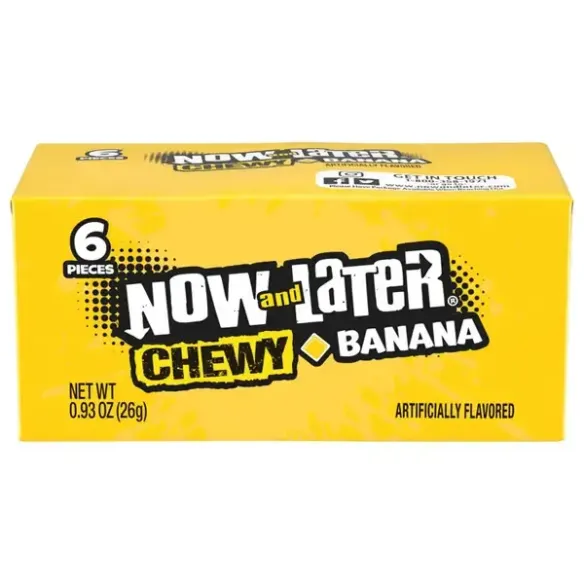 Now & Later Banana Chews Candy