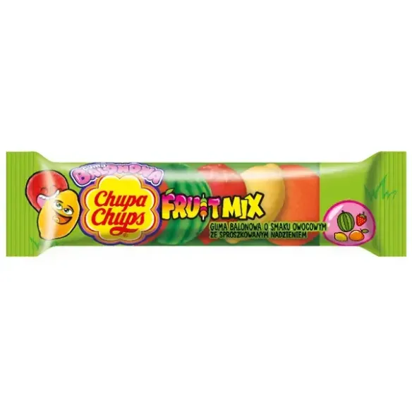 Chupa Chups Bubble Gum Fruit Mix Guma balonowa