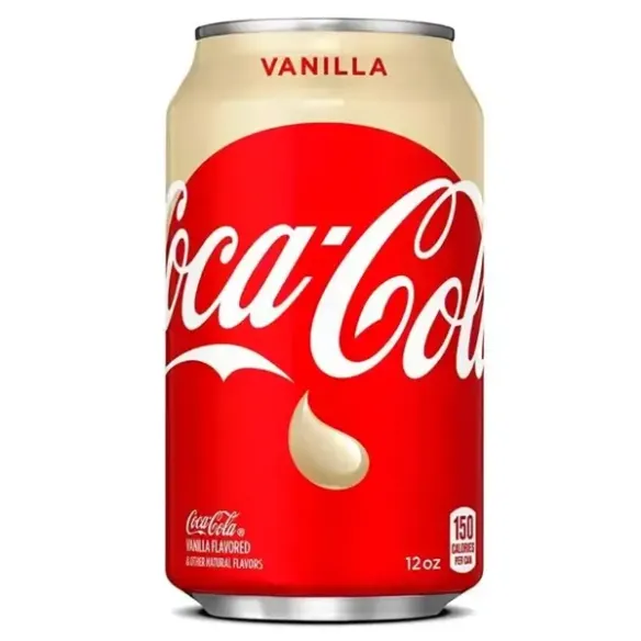 Coca Cola Vanilla Flavour Soda Soft Drink