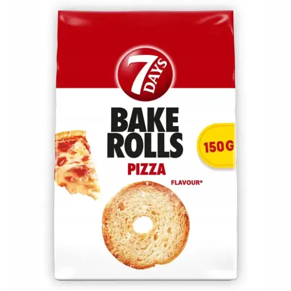 7 Days Bake Rolls Pizza Flavour