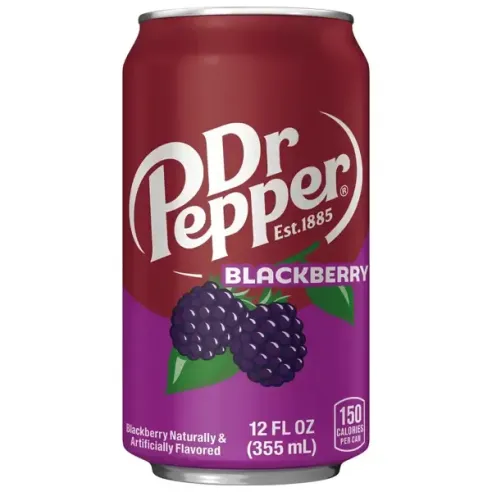 Dr Pepper Blackberry Soda Soft Drink