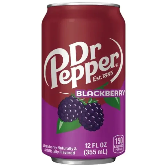 Dr Pepper Blackberry Soda Soft Drink