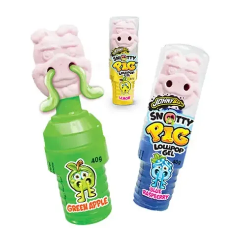 Johny Bee Snotty Pig  Lollipop & Gel