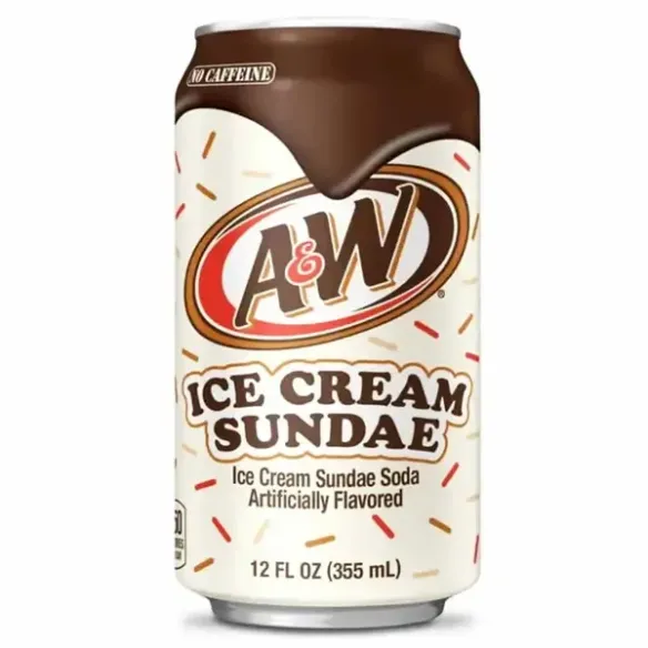 A&W Ice Cream Sundae Soda Soft Drink