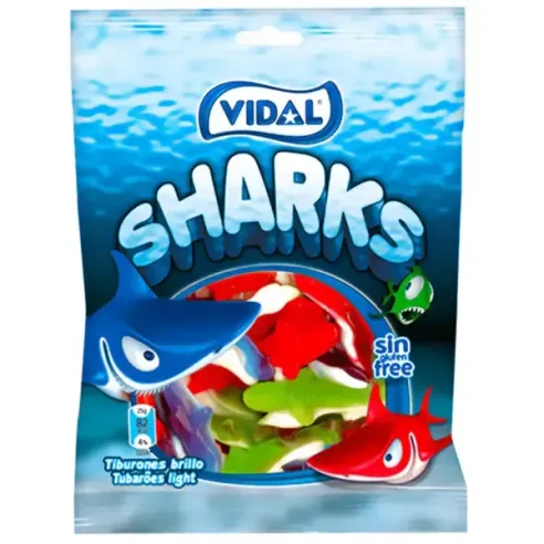 Vidal Sharks Candy