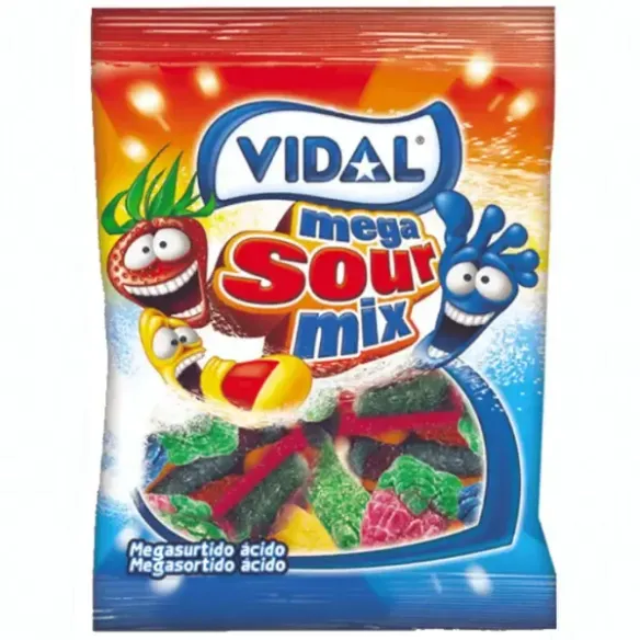 Vidal Mega Sour Mix Candy