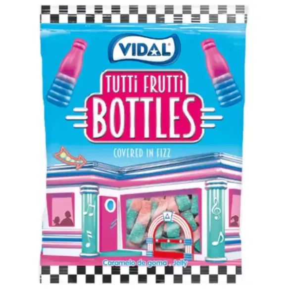 Vidal Tutti Frutti Bottles Candy