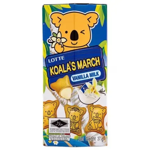 Lotte Koalas March Biscuits with Vanilla Milk Flavor