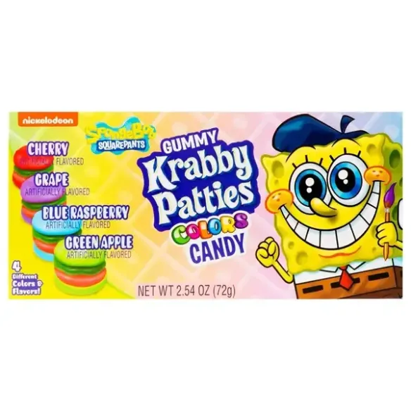 Spongebob Squarepants Gummy Krabby Patties Colors