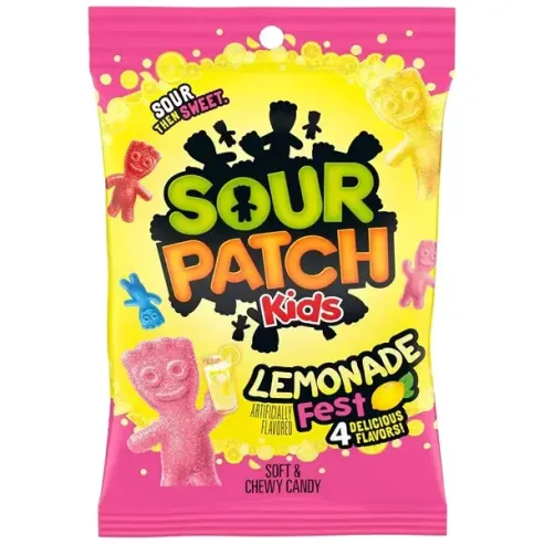 Sour Patch Kids Lemonade Fest 4 Delicious Flavors Candy