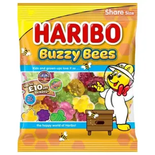 Haribo Buzzy Bees Share Size