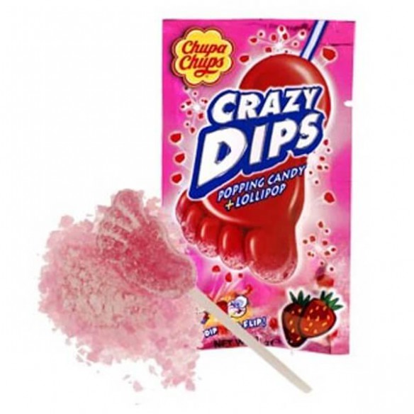 Chupa Chups Strawberry Crazy Dips 14 g