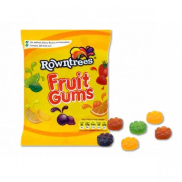 Rowntrees Fruit Gums 120 g