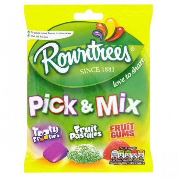 Rowntrees Pick & Mix Pouch 120 g