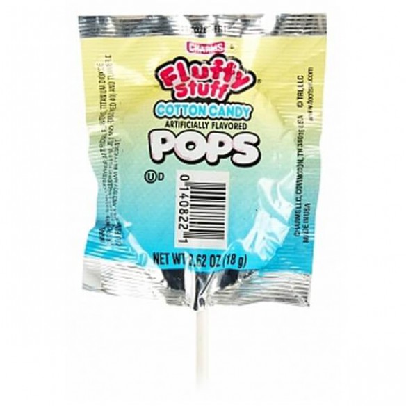 Fluffy Stuff Cotton Candy Pops 18 g