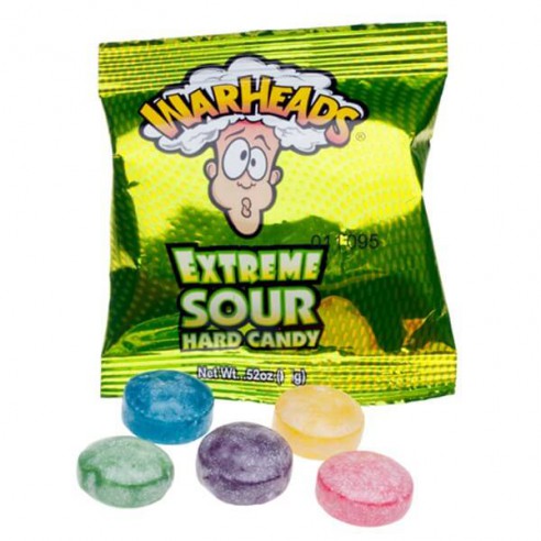 Warheads Extreme Sour Hard Candy 28 g