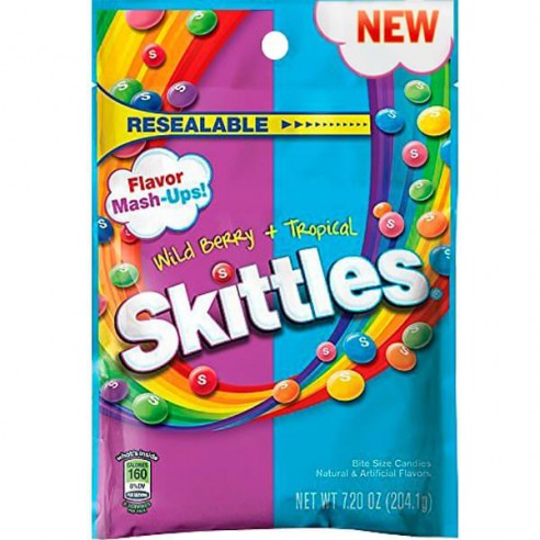 Skittles Wild Berry & Tropical Mash-Ups 204.1 g