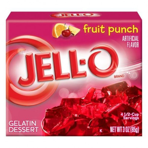 Jell-O Fruit Punch 85 g