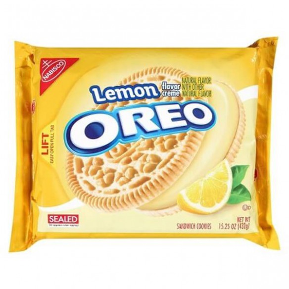 Oreo Lemon Creme Golden 432 g