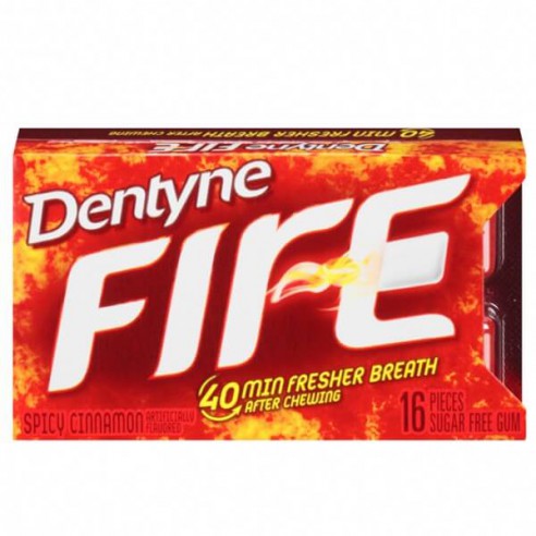 Dentyne Fire Spicy Cinnamon Gum 24 g