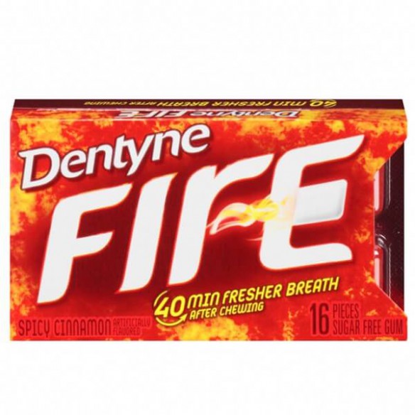 Dentyne Fire Spicy Cinnamon Gum 24 g