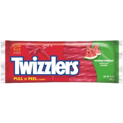Twizzlers Watermelon Pull N Peel 396 g