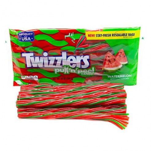 Twizzlers Watermelon Pull N Peel 396 g