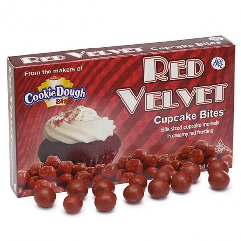 Cookie Dough Red Velvet Cupcake Bites 88 g