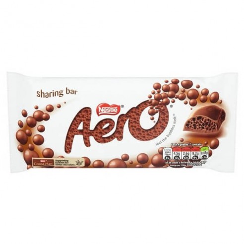 AERO Milk Chocolate Sharing Block 100 g