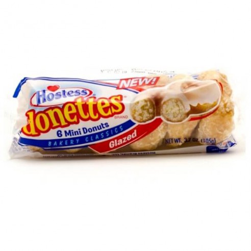 Hostess Glazed 6 Mini Donuts 105 g