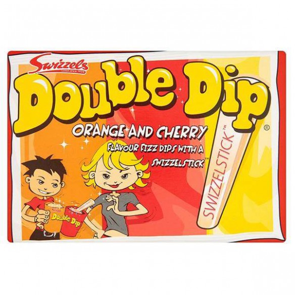 Swizzels Double Dip Orange and Cherry 19 g