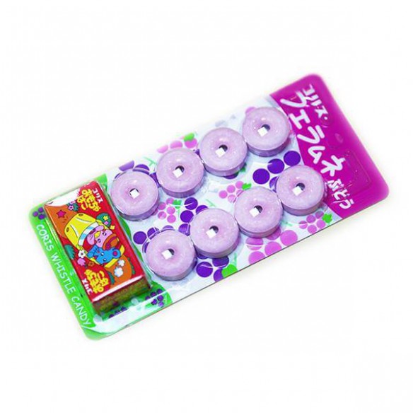 Coris Fue Ramune Grape Whistle Candy 22 g