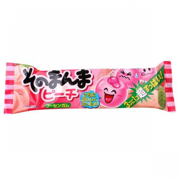 Coris Peach Soft Centred Chewing Gum 12 g