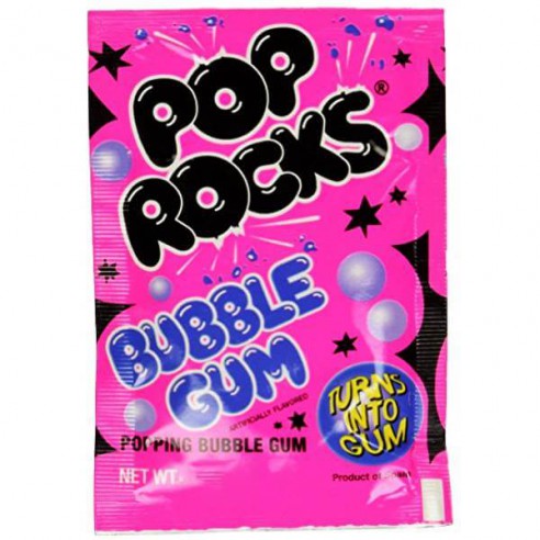 Pop Rocks Tutti Frutti Bubblegum 7 g