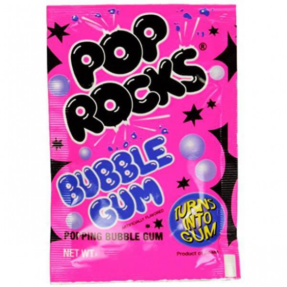 Pop Rocks Tutti Frutti Bubblegum 7 g