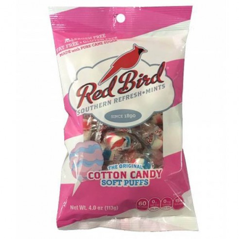 Red Bird Cotton Candy Puffs 113 g