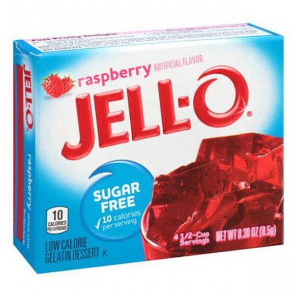 Jell-O Raspberry Sugar Free 8.5 g