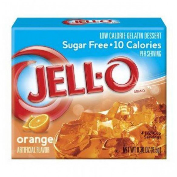 Jell-O Orange Sugar Free 8.5 g