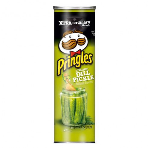 Pringles Xtra Screamin Dill Pickle 158 g