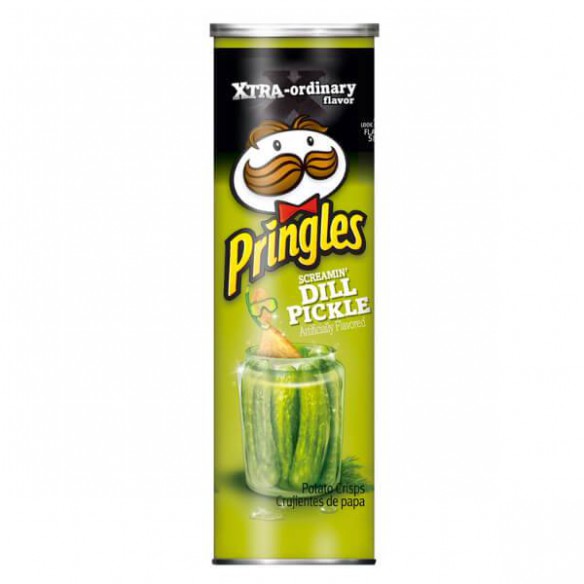 Pringles Xtra Screamin Dill Pickle 158 g